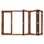 EPDM Waterproof Folding Window Doors Exterior Balcony
