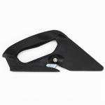Black Double 30 Angle Cushion Back Carpet Cutter SS304