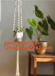Wholesale 2 Pack Plant Hanger with Ring Jute 4 Leg 43.5 Inches for Indoor