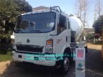 Light Serial 4m3 Cement Mixer Vehicle ZZ1167G3815C1 Engine 130HP Euro III