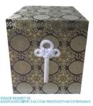 Hand-Made Japanese Style Cinerary MDF Casket With Window Human Ash Wood Urn Bone