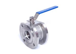 Wholesale PN25 High Pressure Handle Wafer Floating Ball Valve from china suppliers