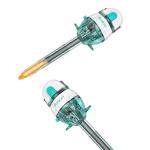 Surgsci Plastic Retractable Blade Bladed Trocar Disposable 75 / 100mm Length