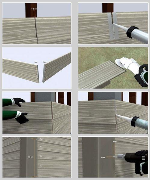 Quality Decorative Fiber Cement Siding That Looks Like Wood , Exterior Cement Board Siding for sale