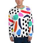 Custom Sublimation Crewneck Sweatshirt Breathable