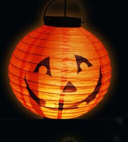 Battery paper lanterns paper lantern Solar lantern Different printing according to your request