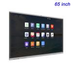 Monitor for classroom education teacher use dual systems interactive flat panel