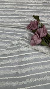 Wholesale Tulle Mesh Fabric Lace Fabric Pleated Fabric for Garments Couture and Fashion Design from china suppliers