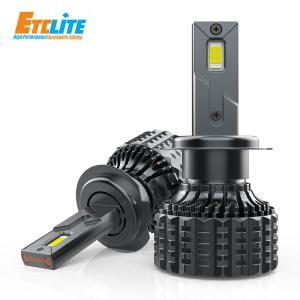 Wholesale Super Bright Fan Cooled LED Headlights V20 H4 H7 3000K CCT 50W from china suppliers