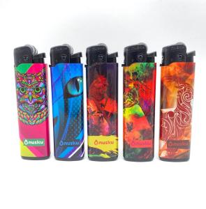 Wholesale ISO9994 Certificate Refillable Flint Lighter for Pocket Gas Lighter Customer Logo from china suppliers