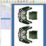 Daqin PVC Laptop Skin Cutting Machine For Professional Vinyl Skin Making