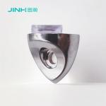 Nickel Plated Fish Mouth Type Glass Panel Clamp For 2-9mm Thickness Glass In