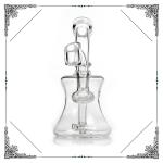 Showerhead Perc Dab Oil Rig Bubbler Hookah Smoking Water Pipe Heady With Quartz