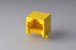 Top Enter Network Switch RJ45 Female Jack Connector Without Transformer