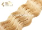 Cheap 22" CURLY Hair Extensions for Sale, 55 CM Black Curly Remy Human Hair Weft