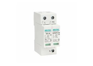 Wholesale 40kA 275V Type 2 Class C Mov Surge Protector Lightning Arrester from china suppliers