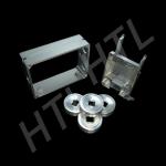 Silver Anodized Prototype CNC Parts Stainless Steel Customized For Industrial