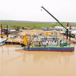 CTS Slot Type Hydraulic Control Cutter Head Cutter Suction Dredging Machine with