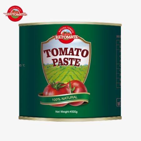 4500g Canned Tomato Paste Meets ISO HACCP Standards As Well As Adhering To FDA