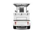 48v Electric Multi Purpose Utility Cart With Refrigerator And Led Lights