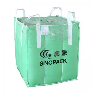 Wholesale Flexible intermediate bulk container 1.5 ton big baffle bag for soybeans / seeds from china suppliers