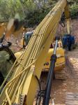 PCF-350 Hydraulic Excavator Mounted Pile Driver 15 Meter With Inner Parts