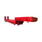 CIMC Latest Design Low Panel Flatbed Trailer with Air Suspension 12950x3000x1650