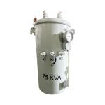 75Kva Electricity Transformer Oil Type Distribution Single Phase Pole Mounted