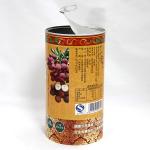 Eco-friendly Cylinder Full Opening Easy Open Lid Paper Composite Cans for Dried