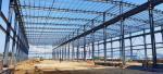 Fabrication Galvanized Steel Structure Church Warehouse Fast Installation