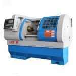 CK6136 CNC Lathe Machine / Lathe Bar Feeder Automatic Feeding With Hydraulic