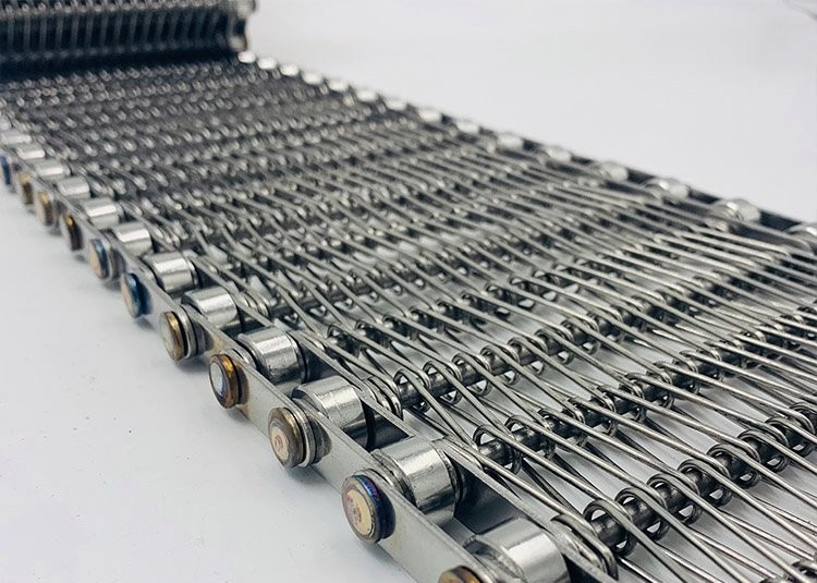 Tea Drying Strawberry Cleaning Oven Chain Wire Mesh Belts Food Grade
