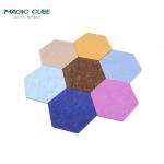 Recycled 100% Pet Felt Polyester Fibre Acoustic Panel For Space Decoration