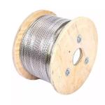 Stainless Wire Rope 304 7x7 1.0mm 1.2mm 1.5mm 2.0mm 2.5mm Galvanized or