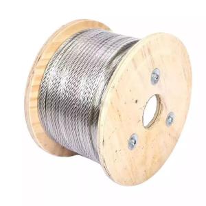 Wholesale Stainless Wire Rope 304 7x7 1.0mm 1.2mm 1.5mm 2.0mm 2.5mm Galvanized or Stainless Steel for Heavy-Duty Applications from china suppliers