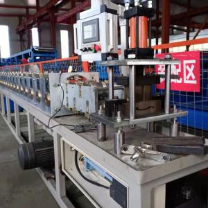 Wholesale Steel Strip Roller Shutter 1.5mm Metal Door Frame Roll Forming Machine from china suppliers