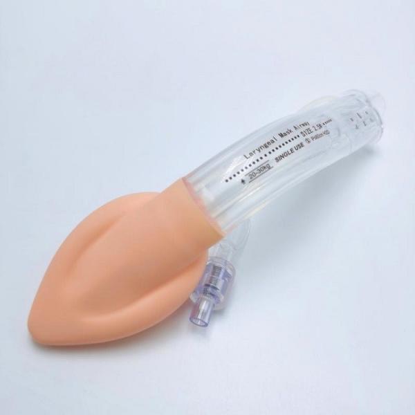 Double Lumen Laryngeal Mask, With Gastric Lumen (Disposable, All Silicone,