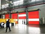 Industrial Pvc Rapid Roller Doors High Level Automation Rise Rolling Shutter