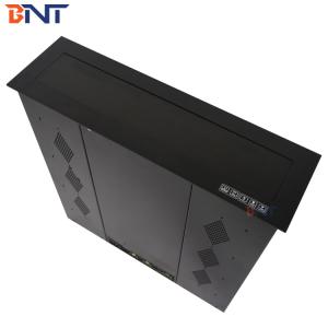 Wholesale Pop Up Type Computer Monitor Lift With Brushed Aluminum Alloy Panel from china suppliers