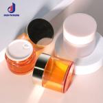 30g 50g Custom Body Butter Jars Round Plastic Jars With White Lids