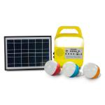 5W USB TF Portable Solar Generator Outdoor Power Solar Panel Led Lighting System