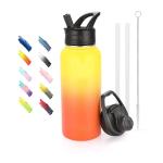 Custom Logo Wide Mouth Vacuum Insulated Water Bottles Bpa Free