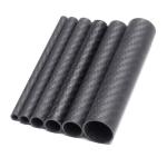 Hose Straight Carbon Fiber Tube High Strength 3K Twill