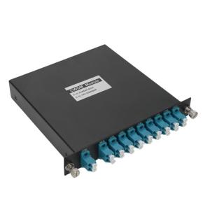 Wholesale Industrial 8 Channel CWDM Mux Demux Fiber Mux Equipment For Data Centers from china suppliers