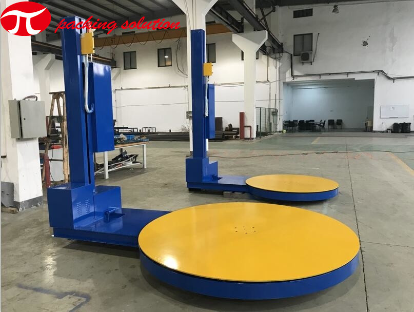 2000KG Load Pallet Wrapping Equipment Industrial Stretch Film Pallet Packing Machine