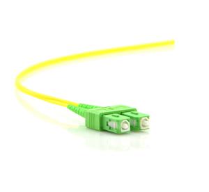 Wholesale SC APC with clip Free Logo Optical Fiber Patch Cord Single Mode 2.0 Jumping Cable from china suppliers