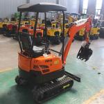 ODM CE 12 Mini Excavator 1600kg Micro Mini Excavator For Pile Pulling