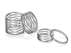 Wholesale Multy-Turn Wave Spring With Plain Ends Specification Table 17-7ph Carbon / Stainless Steel from china suppliers
