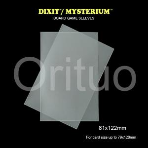 Wholesale Matte Dixit Mysterium Card Sleeves Clear Non Glare With Size 81x122mm from china suppliers