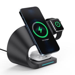 Wholesale 4 in 1 Magnetic Wireless Charger Stand for iPhone 14 15W Fast Charging Dock Station from china suppliers